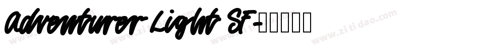 Adventurer Light SF字体转换